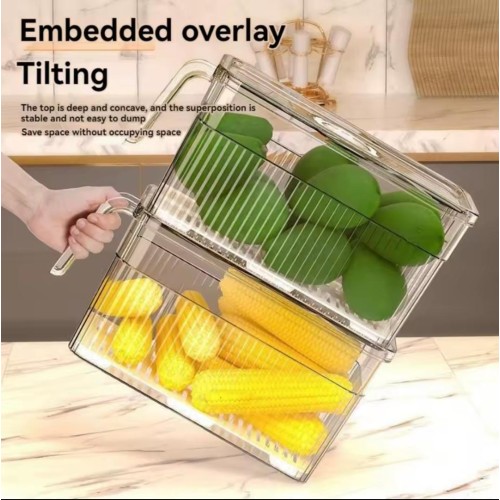 5L Acrylic Fridge Storage Container