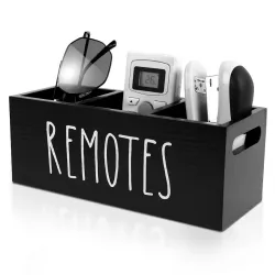 Wooden Remote Control Organizer Wooden Remote Control Organizer
