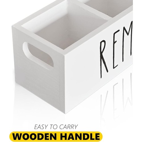 Wooden Remote Control Organizer Wooden Remote Control Organizer