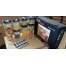 Acrylic Food Container Set 7pcs – Airtight & Stackable with Pen & Stickers