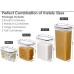 8pcs Pantry Storage Containers – Airtight, Large Capacity Set 8pcs Pantry Storage Containers – Airtight, Large Capacity Set