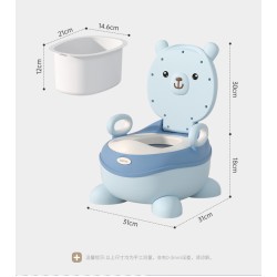 Bear Baby Potty Training Toilet – Comfortable, Safe & Fun Toddler Potty Chair for Easy Toilet Training