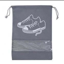 Portable Shoe Storage Bag – Non-Woven Travel Organizer