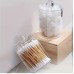 Acrylic Bathroom Organizer – Dustproof Swab & Pad Storage