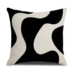 Abstract Decorative Throw Pillow Covers 45x45cm – Modern Sofa Cushion Covers