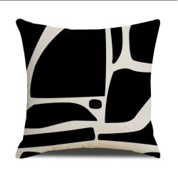 Abstract Decorative Throw Pillow Covers 45x45cm – Modern Sofa Cushion Covers