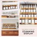 29pcs Glass Spice Jar Set with Bamboo Lids – Airtight, Refillable, Labe 29pcs Glass Spice Jar Set with Bamboo Lids – Airtight, Refillable, Labe