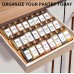 29pcs Glass Spice Jar Set with Bamboo Lids – Airtight, Refillable, Labe 29pcs Glass Spice Jar Set with Bamboo Lids – Airtight, Refillable, Labe