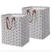 Boho Fabric Laundry Basket – Foldable Waterproof Laundry Bin with Handles Boho Fabric Laundry Basket – Foldable Waterproof Laundry Bin with Handles