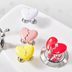 Broken Heart Toilet Presser – Stylish Bathroom Flush Handle Broken Heart Toilet Presser – Stylish Bathroom Flush Handle