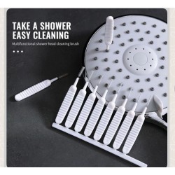Shower Head & Phone Hole Cleaning Brushes – Multi-Purpose Set