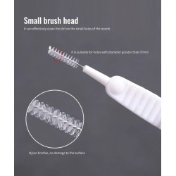 Shower Head & Phone Hole Cleaning Brushes – Multi-Purpose Set