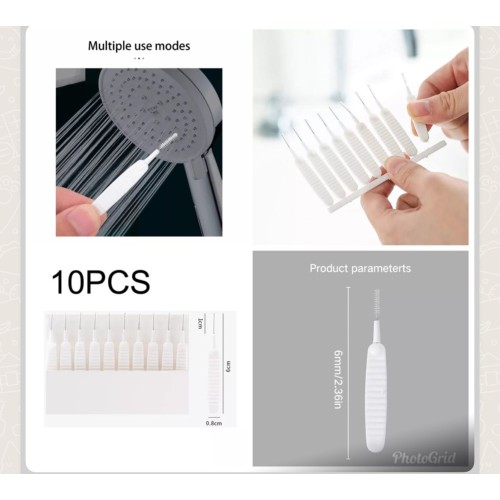Shower Head & Phone Hole Cleaning Brushes – Multi-Purpose Set Shower Head & Phone Hole Cleaning Brushes – Multi-Purpose Set