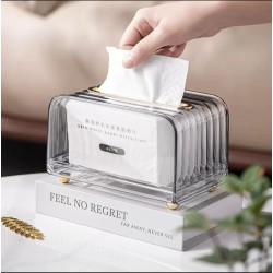 Luxury Clear Serviette Holder – Acrylic Napkin Organizer