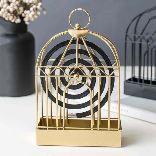 Bird Cage Mosquito Coil Holder – Handmade European Style Bird Cage Mosquito Coil Holder – Handmade European Style