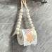 Creative Natural Wood Beaded Toilet Paper Roll Holder Creative Natural Wood Beaded Toilet Paper Roll Holder