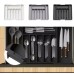 Expandable Cutlery Drawer Organizer – Black, BPA-Free