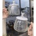 Elegant Glass Cup with Lid and Spoon – Stylish Drinkware