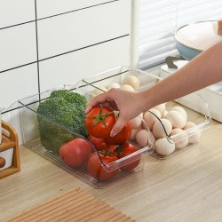 Acrylic Fridge Storage Box – Large Capacity