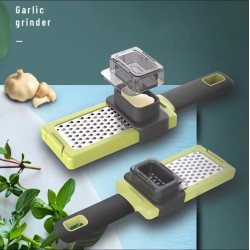 Manual Garlic Crusher & Vegetable Cutter – No Power Needed