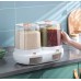 Rotatable Grain Storage Box – Multi-Compartment & Airtight Rotatable Grain Storage Box – Multi-Compartment & Airtight