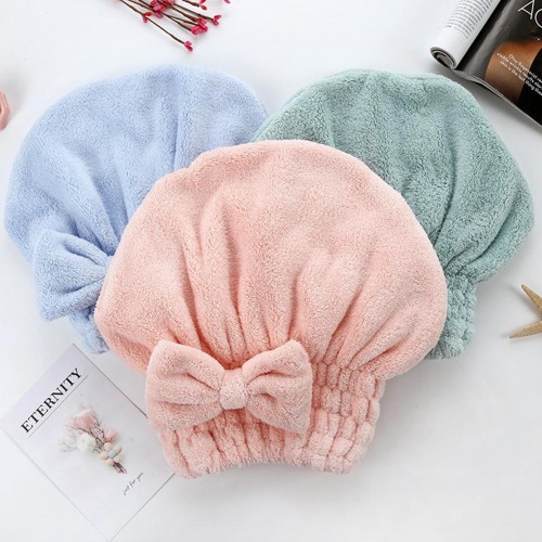 Super Absorbent Quick-Drying Hair Cap – Bamboo Fibre