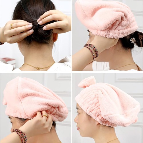 Super Absorbent Quick-Drying Hair Cap – Bamboo Fibre Super Absorbent Quick-Drying Hair Cap – Bamboo Fibre