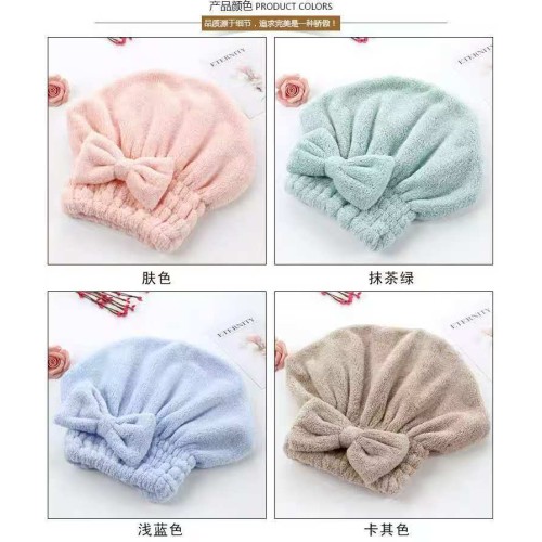 Super Absorbent Quick-Drying Hair Cap – Bamboo Fibre Super Absorbent Quick-Drying Hair Cap – Bamboo Fibre