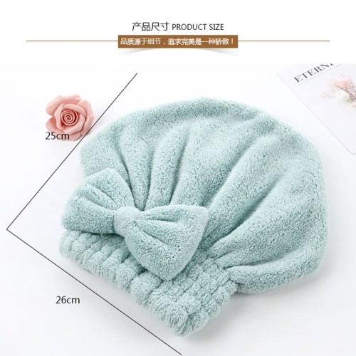 Super Absorbent Quick-Drying Hair Cap – Bamboo Fibre Super Absorbent Quick-Drying Hair Cap – Bamboo Fibre