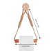 Bamboo Tissue Holder with Hemp Rope – Rustic Style