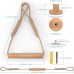 Bamboo Tissue Holder with Hemp Rope – Rustic Style