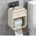 Wall-Mounted Tissue Box Holder – Space-Saving with Storage