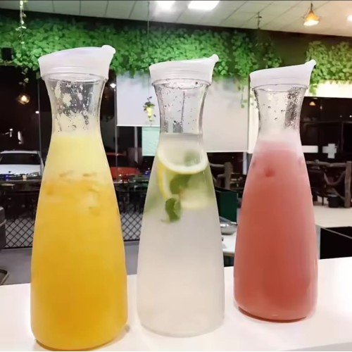 Clear Acrylic Juice Pitcher – 1000ml Drinkware