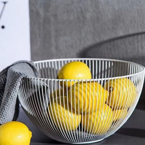 Large Fruit Basket / Egg Storage Rack – Black or White