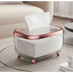 Luxury Tissue Holder / Serviette Holder – Rose Gold Finish