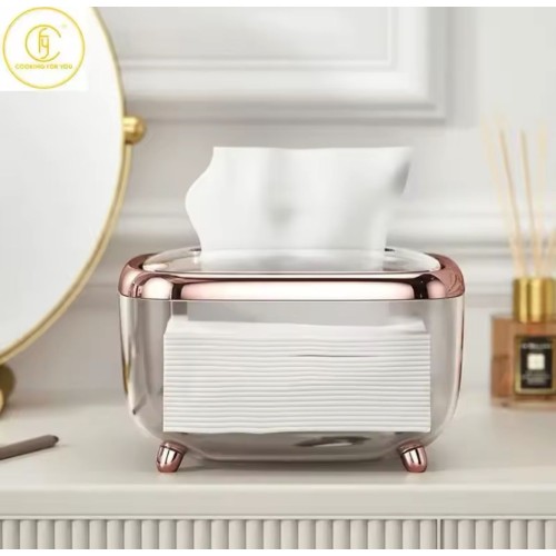 Luxury Tissue Holder / Serviette Holder – Rose Gold Finish Luxury Tissue Holder / Serviette Holder – Rose Gold Finish