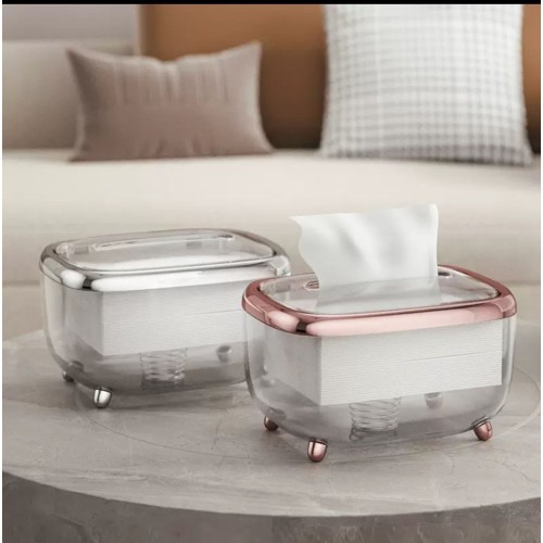 Luxury Tissue Holder / Serviette Holder – Rose Gold Finish Luxury Tissue Holder / Serviette Holder – Rose Gold Finish