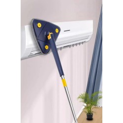 360° Rotatable Triangle Cleaning Mop – Extendable