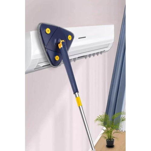 360° Rotatable Triangle Cleaning Mop – Extendable