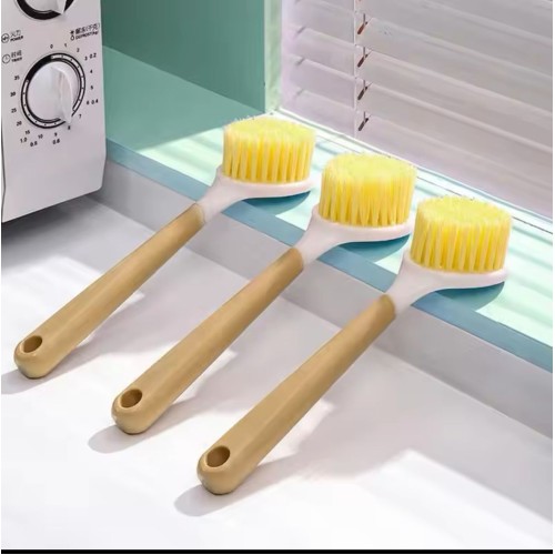 Bamboo Handle Cleaning Brush – Non-Scratch Hard Bristles Bamboo Handle Cleaning Brush – Non-Scratch Hard Bristles
