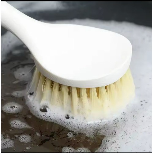 Bamboo Handle Cleaning Brush – Non-Scratch Hard Bristles Bamboo Handle Cleaning Brush – Non-Scratch Hard Bristles