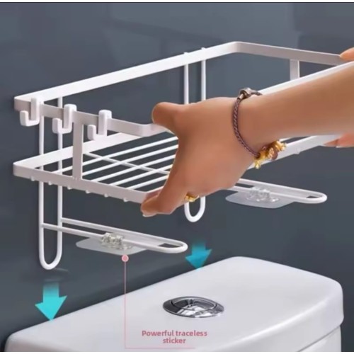 Over the Toilet Rack – Single Layer Bathroom Shelf Over the Toilet Rack – Single Layer Bathroom Shelf