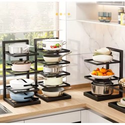 Under Sink Kitchen Storage Rack – Adjustable Organizer