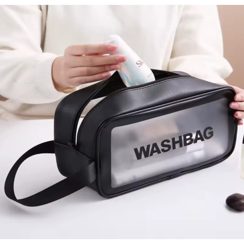 3pc Wash Bag Pouch Set – Wide Base Travel Organizer 3pc Wash Bag Pouch Set – Wide Base Travel Organizer