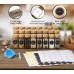 12PCS Glass Spice Jars with Bamboo Lid – 120ML Airtight Set 12PCS Glass Spice Jars with Bamboo Lid – 120ML Airtight Set