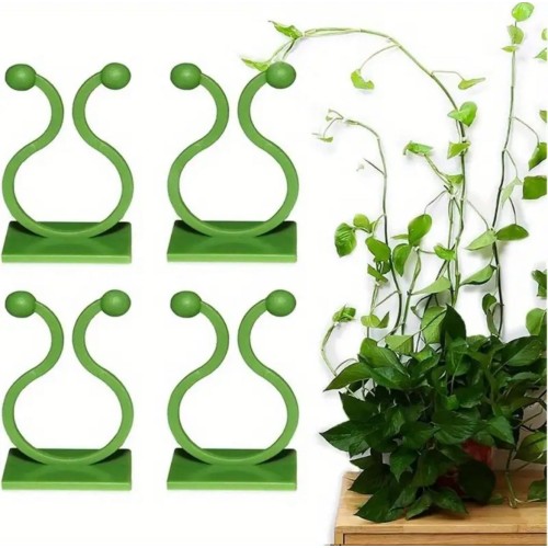 10pcs Plant Wall Clips – Invisible Sticky Vine Holders - rattan 10pcs Plant Wall Clips – Invisible Sticky Vine Holders - rattan