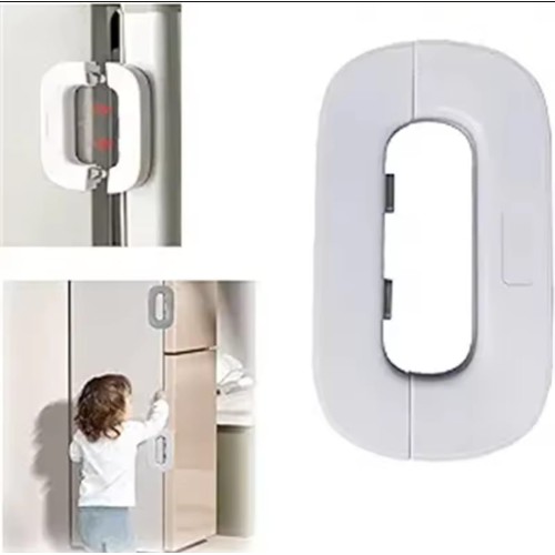 Multi-Function Safety Lock for Fridges, Cabinets & Drawers