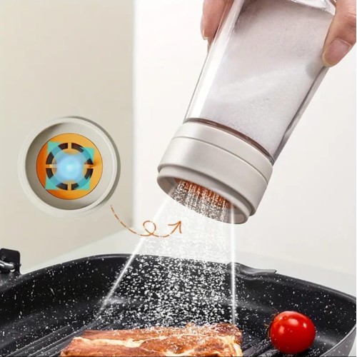 Moisture-Proof Glass Salt Shaker with Precise Measure – Modern Kitchen Accessory Moisture-Proof Glass Salt Shaker with Precise Measure – Modern Kitchen Accessory