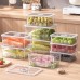 3pcs Acrylic Transparent Fridge Organizer Set 3pcs Acrylic Transparent Fridge Organizer Set