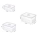3pcs Acrylic Transparent Fridge Organizer Set 3pcs Acrylic Transparent Fridge Organizer Set